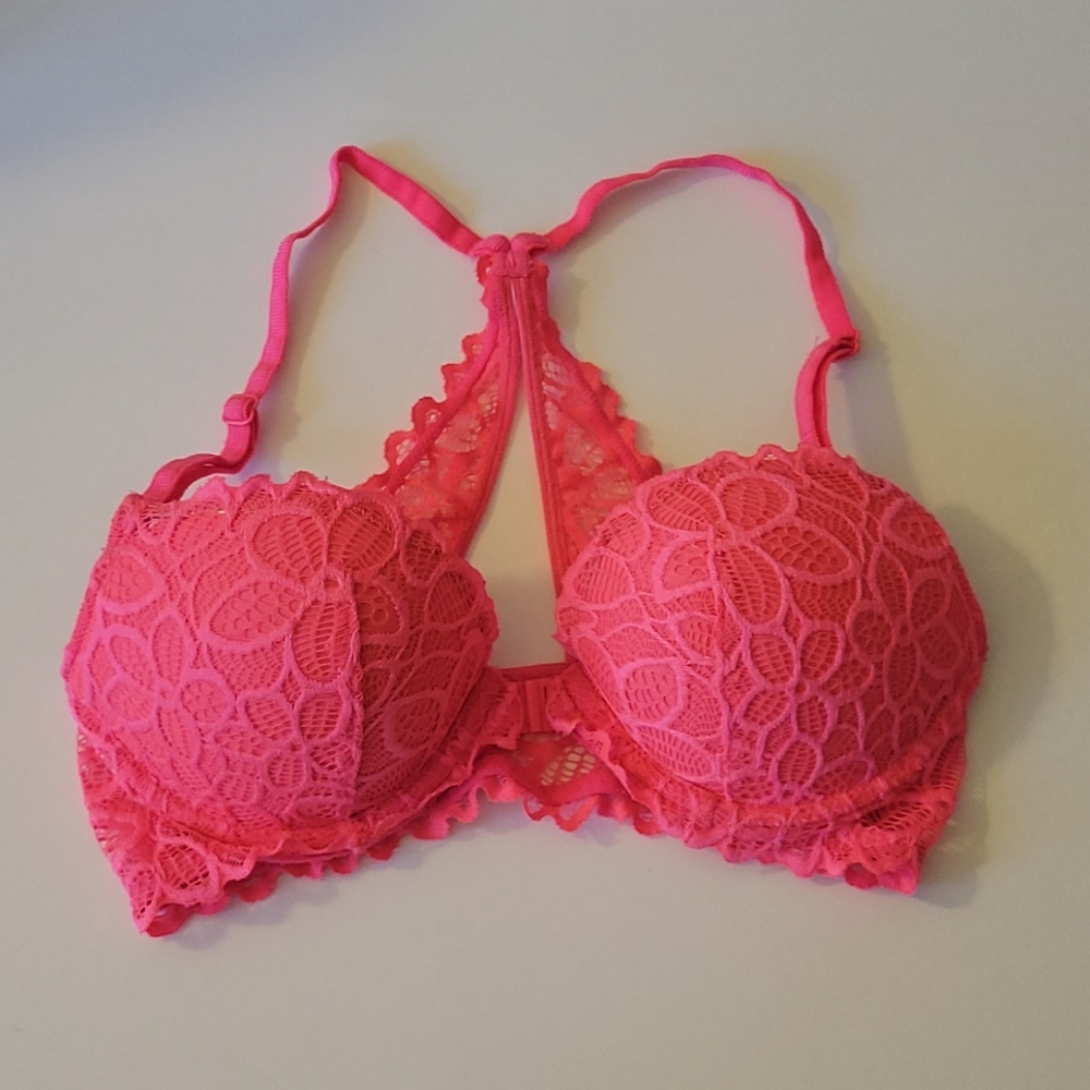 VS pink bralette